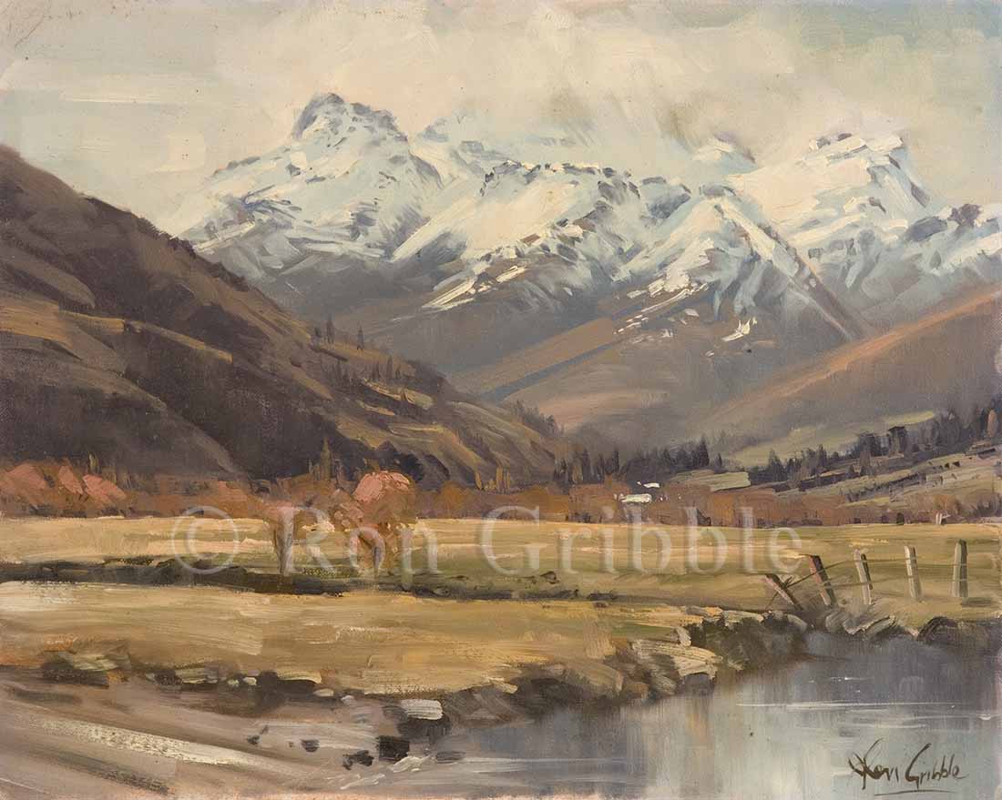 Mount Earnslaw from Glenorchy